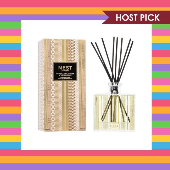 NEST Fragrances Other - NEST Crystallized Ginger & Vanilla Bean Reed Diffuser (NIB)